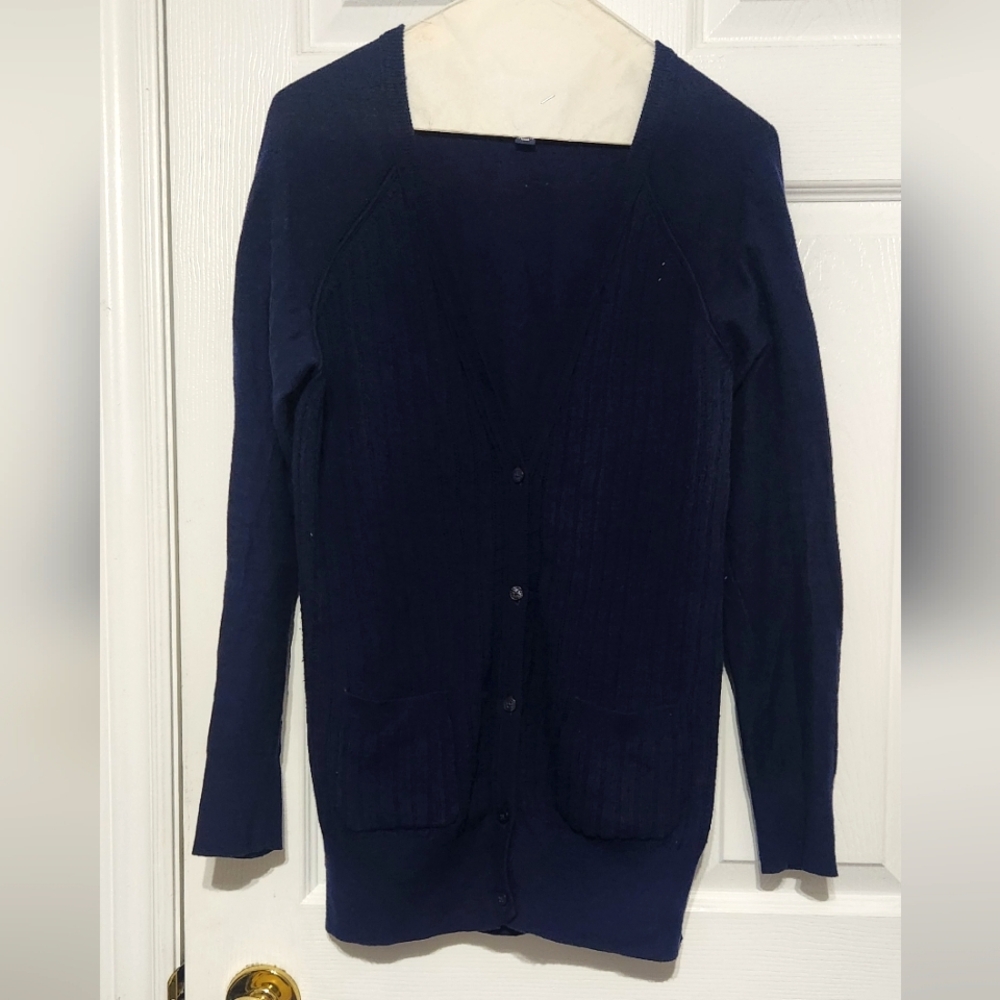 Deep Blue Cardigan